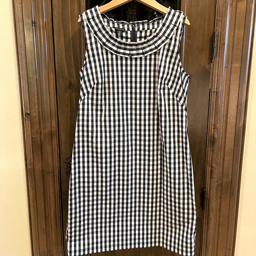 Talbots Gingham Shift Dress